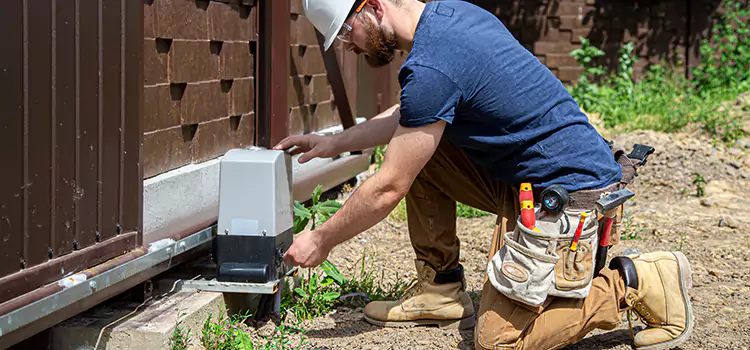 Electric Driveway Gate Installation North Canton