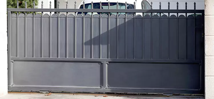 Metal Driveway Gate Installation North Canton